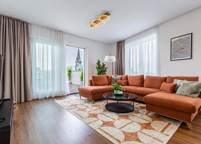 New Penthouse W Double Parking, Panoramic Balcony