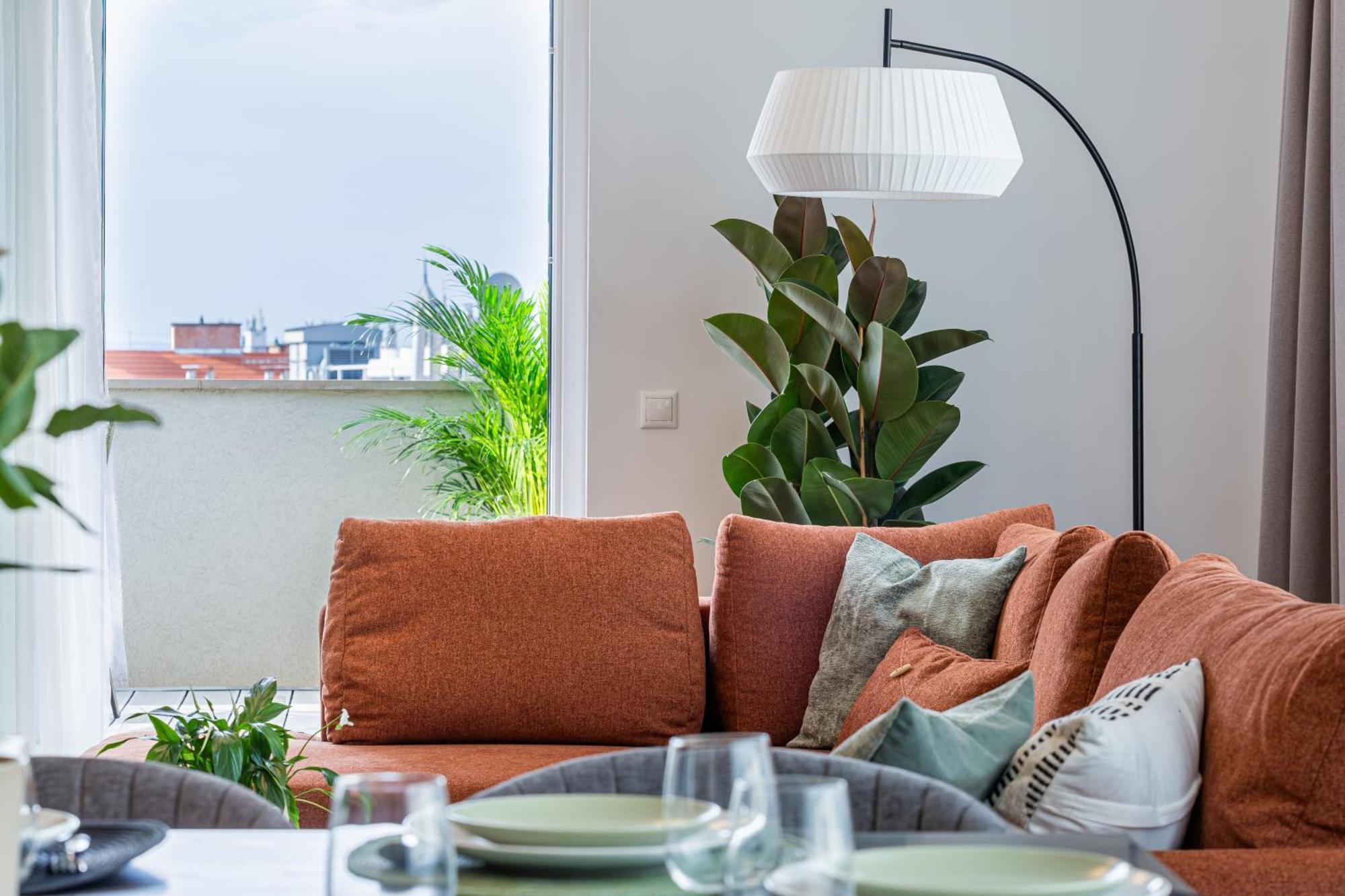 New Penthouse W Double Parking, Panoramic Balcony דירה *