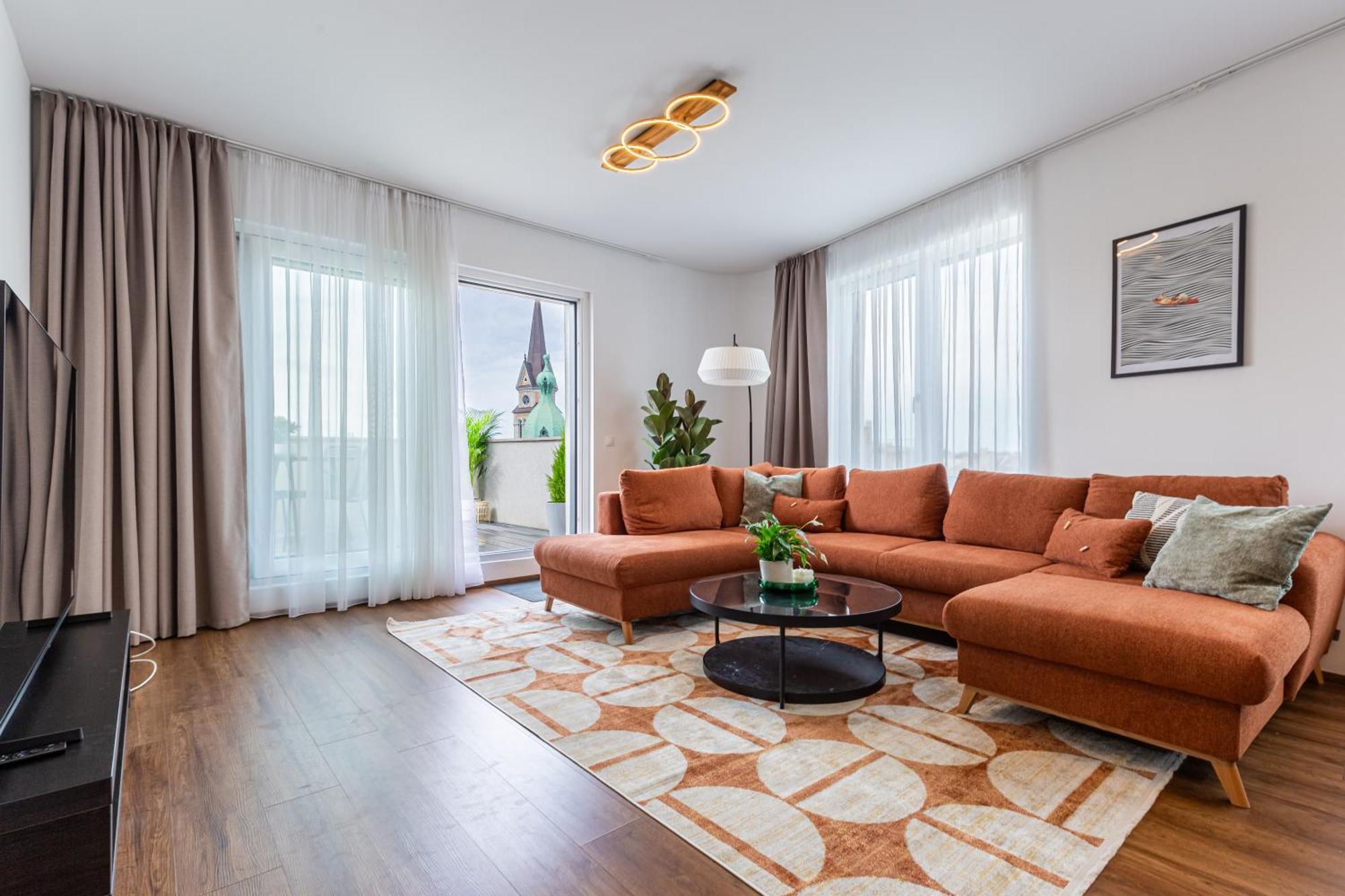 New Penthouse W Double Parking, Panoramic Balcony