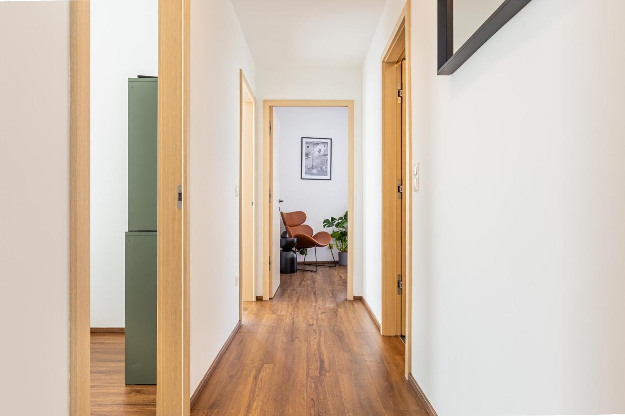 New Penthouse W Double Parking, Panoramic Balcony דירה בודפשט